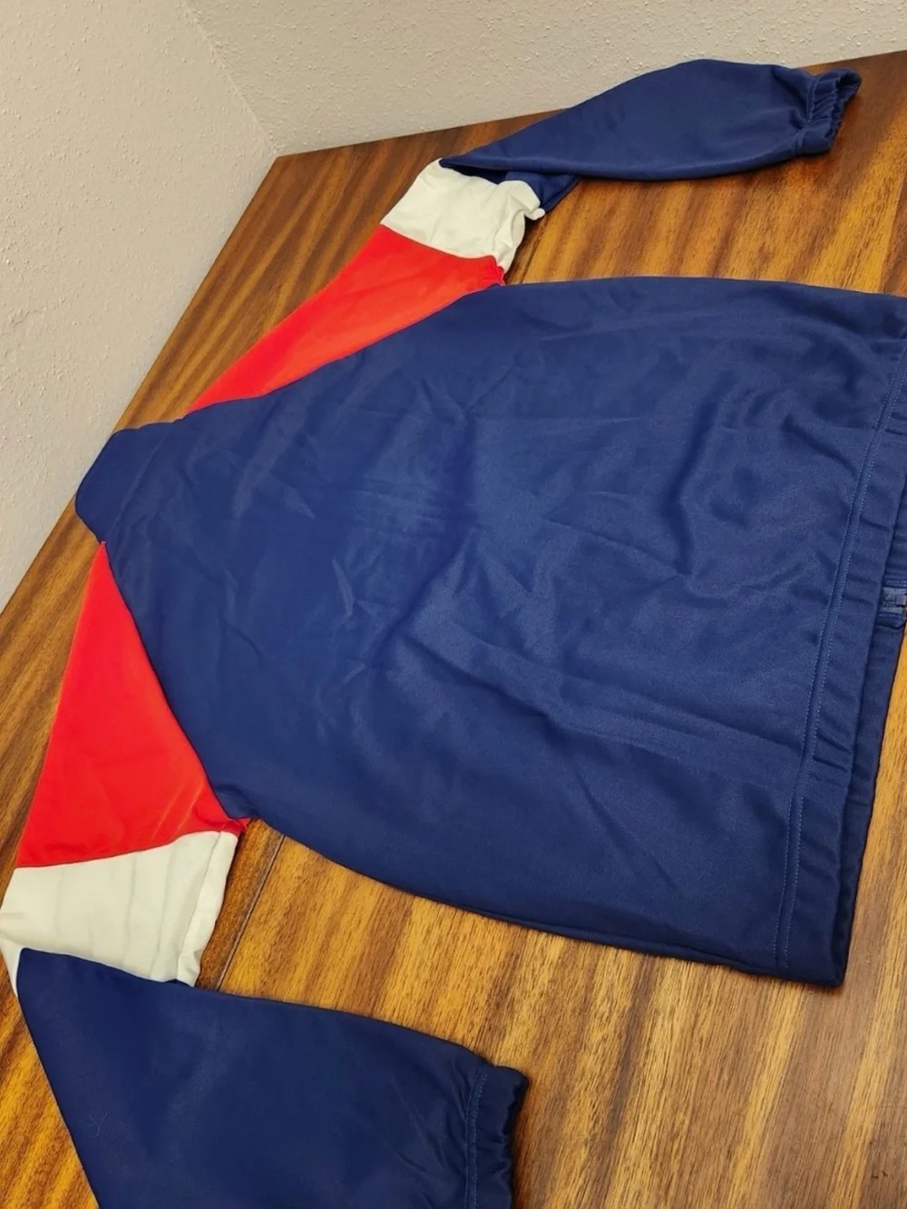 Adidas FC Bayern Munich Track Jacket Navy Red White Men’s S NWT